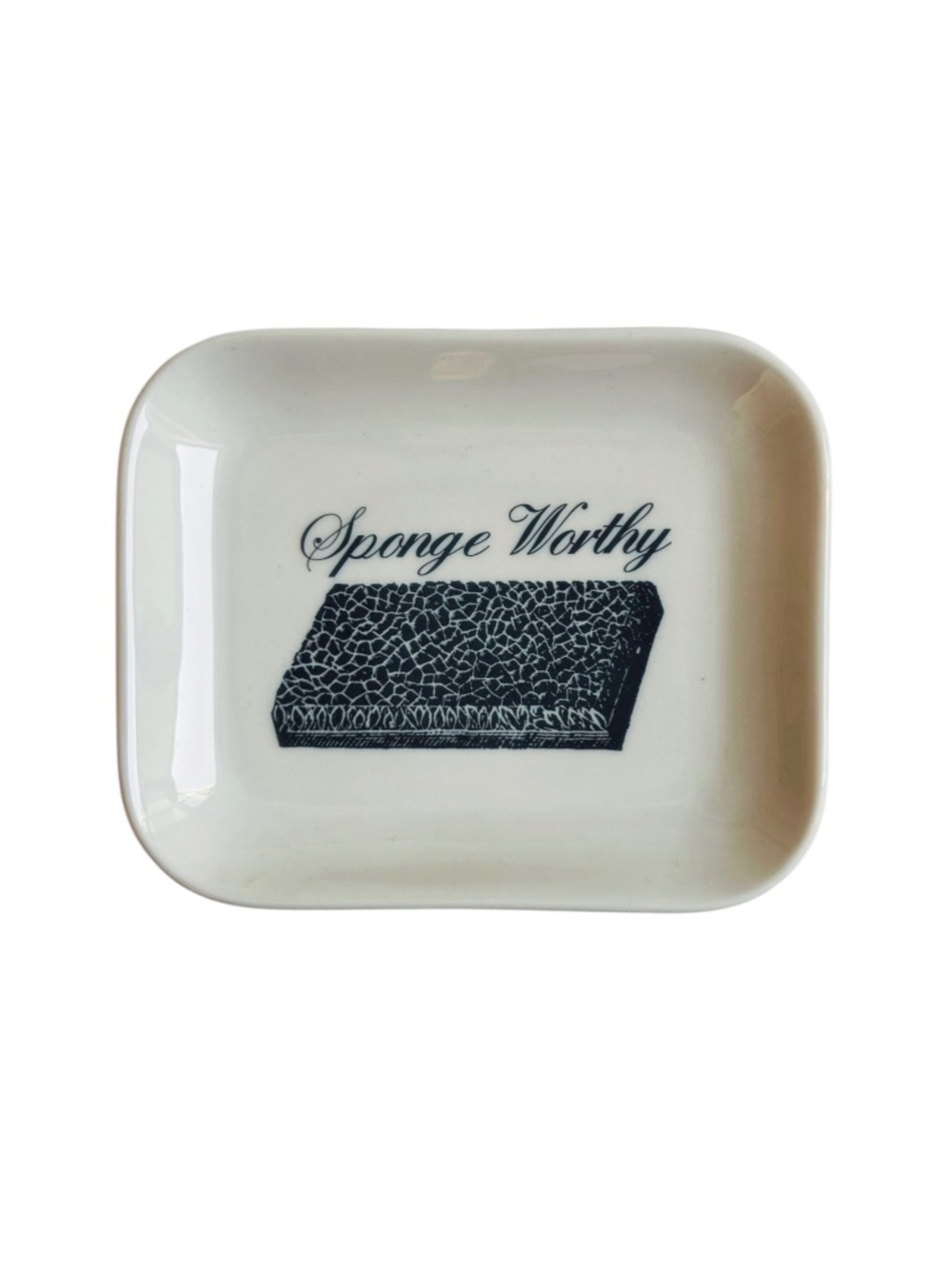 NWOT FISHS EDDY Sponge Worthy Soap Dish